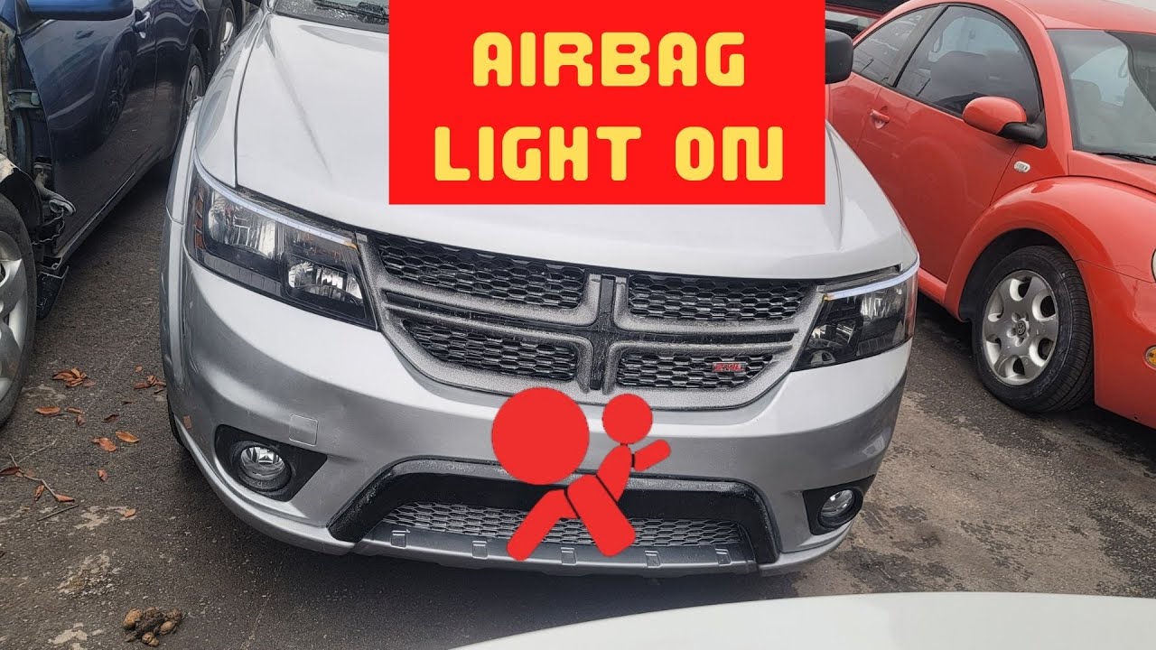 2015 Dodge Journey airbag light on B1CDC and B1B02 codes Diag and repair.