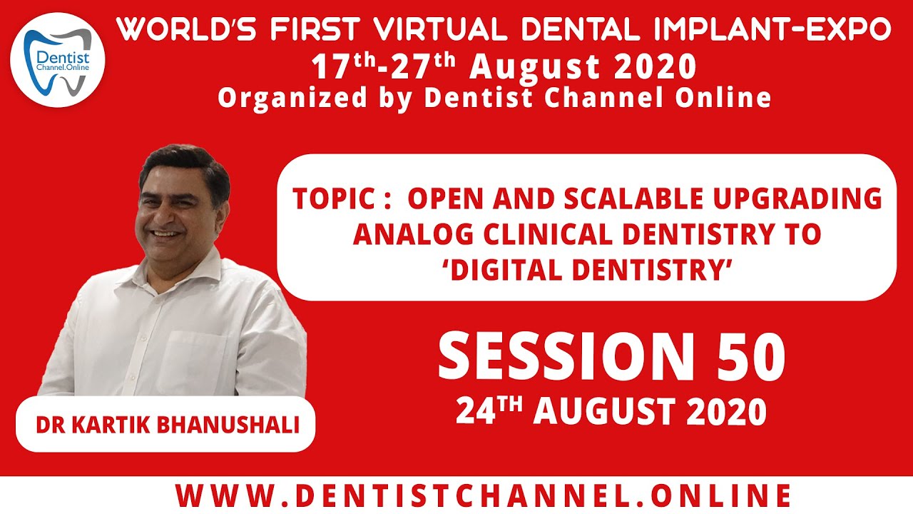 Open and Scalable Solution for Upgrading Analog Clinical Dentistry to Digital Dentistry | Session 50
