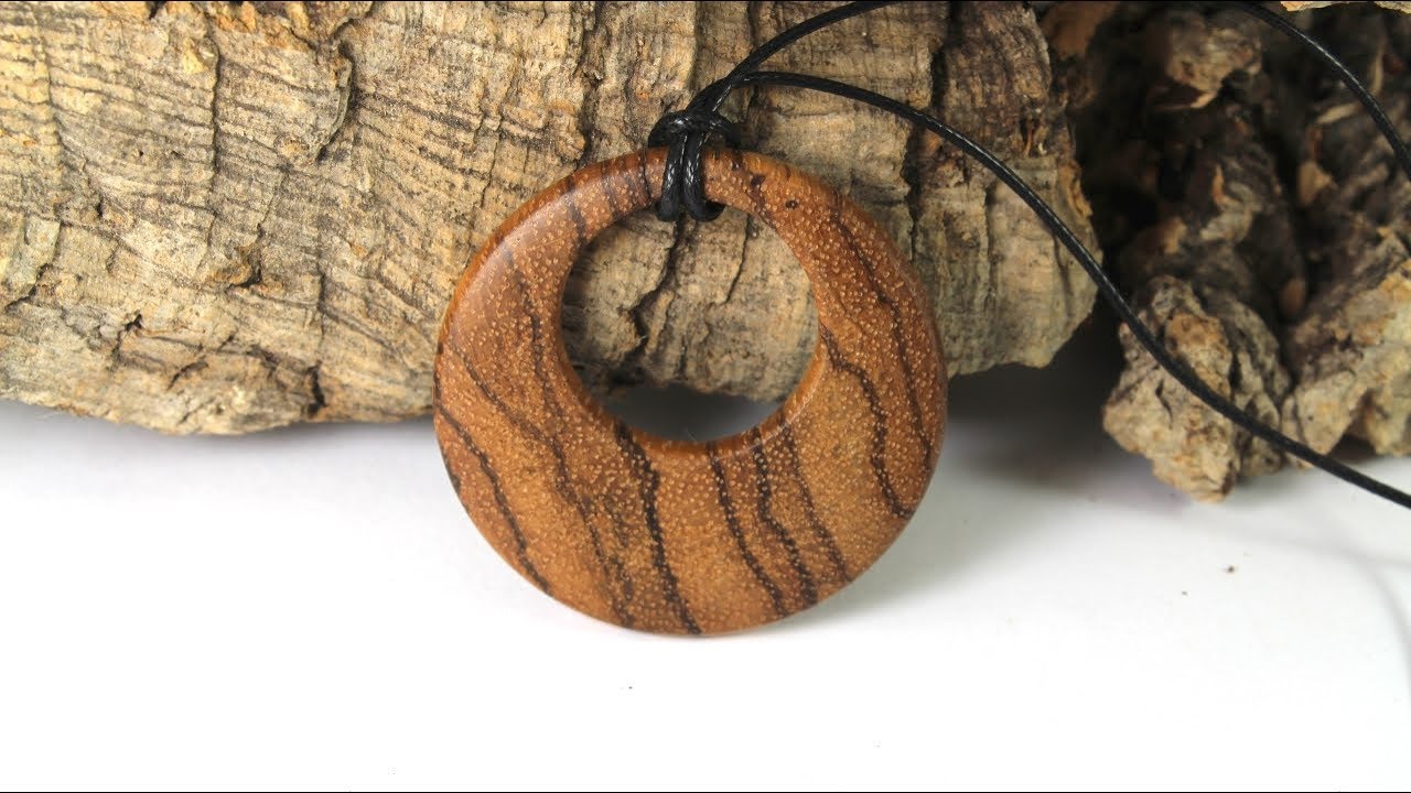 Woodturning A Pendant DIY Tutorial