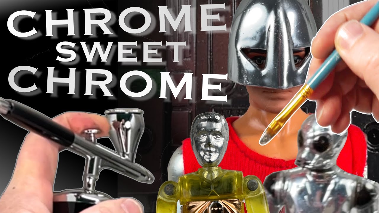 Experimenting With Chrome Restoration - Alclad II, Green Stuff World, Mirror & Molotow
