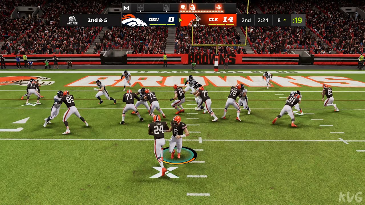 Madden NFL 22 - Denver Broncos ​vs Cleveland Browns ​- Gameplay (PS5 UHD) [4K60FPS]