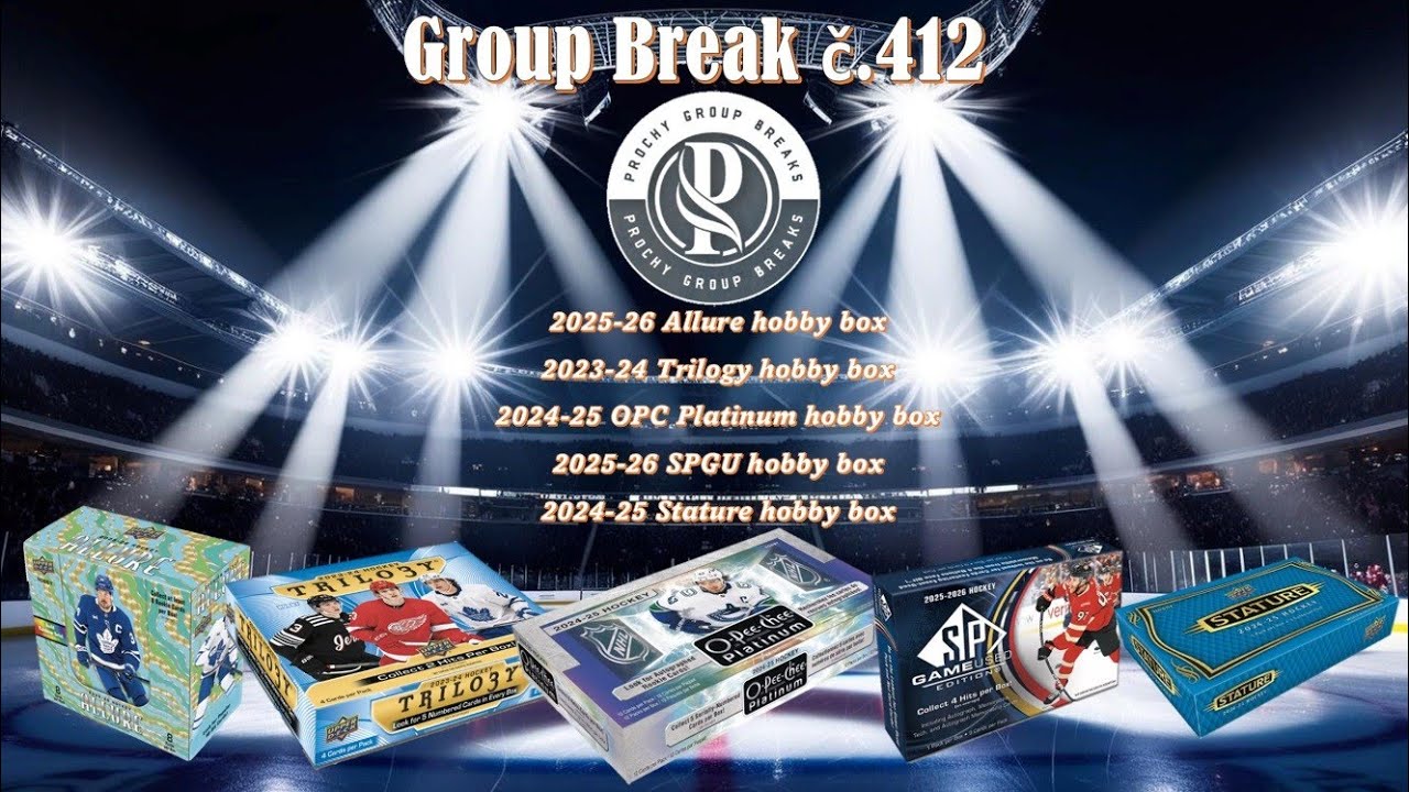 Group Break #412 - 5x box mix