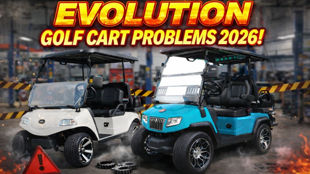 Проблемы с гольф-карами Evolution в 2026 году