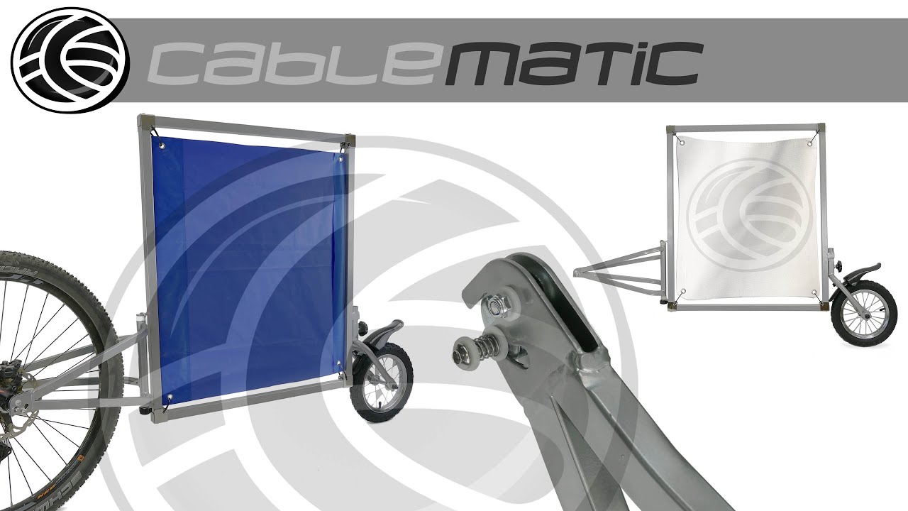 Remolque de bicicleta para publicidad y anuncios