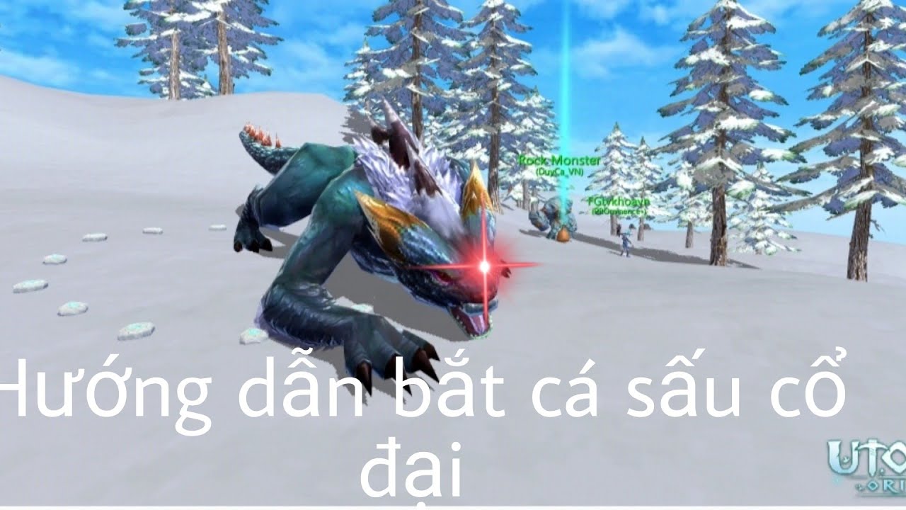 Utopia Ogirin: Hướng dẫn bắt cá sấu cổ đại Instruction on how to tame Ancient Alligator 如何驯服远古鳄鱼的说明