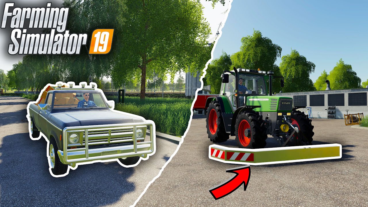 PICKUP RODEO - BALE PUSHER - Farming Simulator 19 Mods #41 | Radex