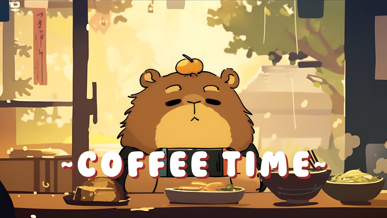 [Long Session] Capybara Lofi Zone - Chill Beats to Help You Relax ~ Cozy Atmosphere ~ 🦫 🎮 ☕
