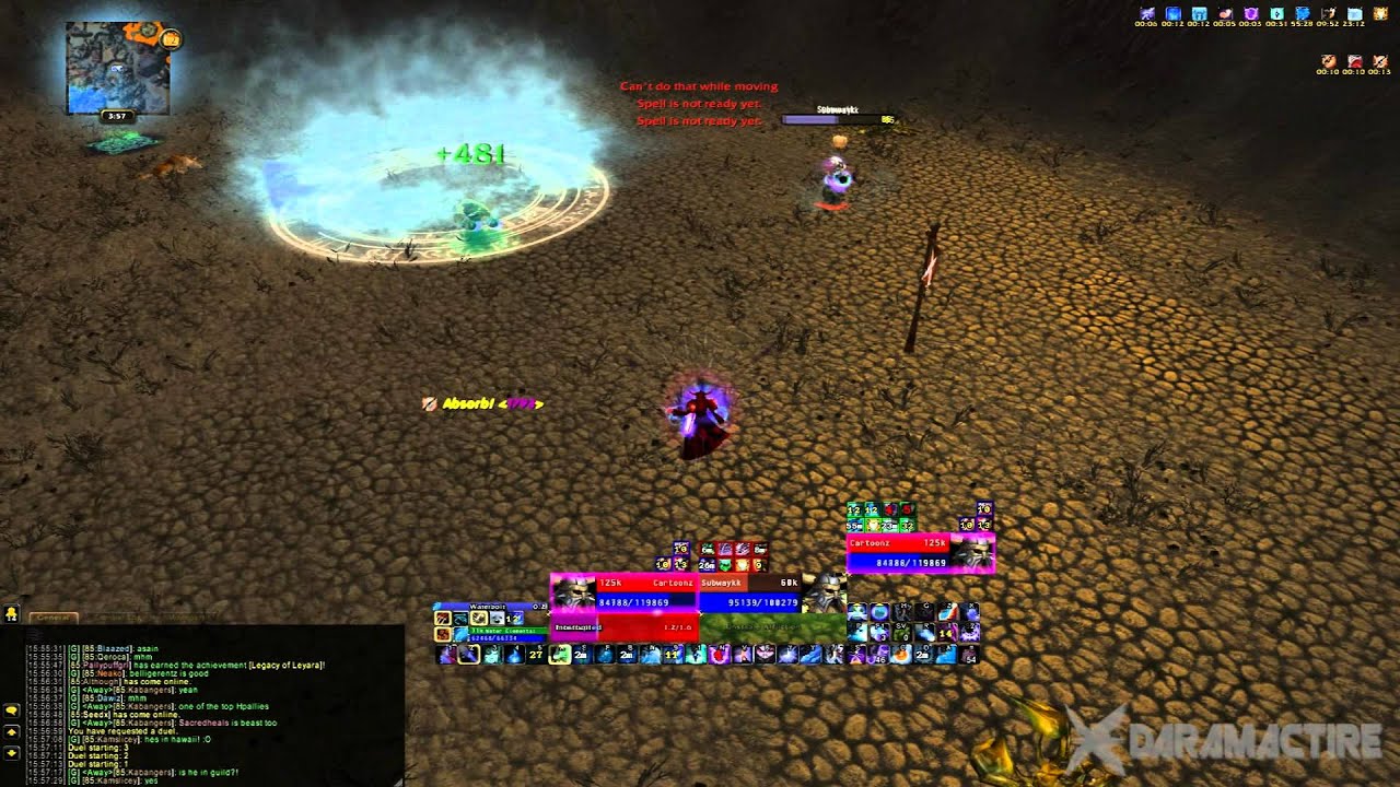 &spades; Dara Mactire PvP - Mage vs Warlock Tutorial