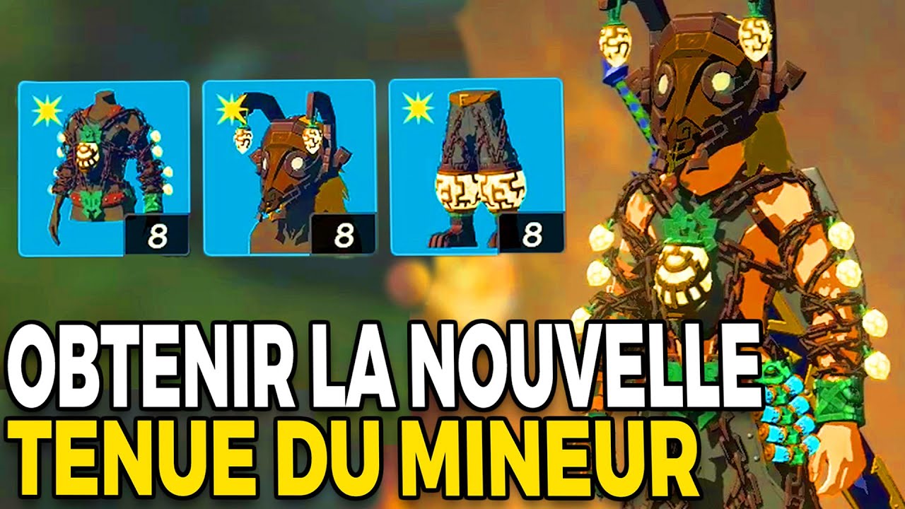 [TUTO] OBTENIR LA TENUE MINEUR FACILE (TEARS OF THE KINGDOM) ZELDA TOTK