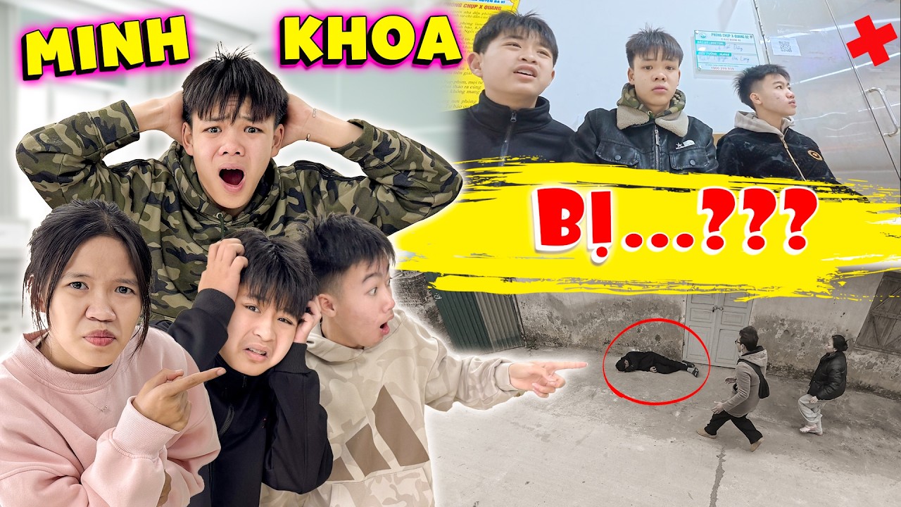 Minh Khoa Đột Nhiên Ngất Xỉu Khi Đang Làm Thử Thách - Cả Team Vội Đưa Đi Viện | Min Min TV Minh Khoa