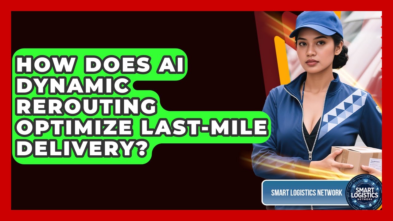 How Does AI Dynamic Rerouting Optimize Last-mile Delivery? - Smart Logistics Network