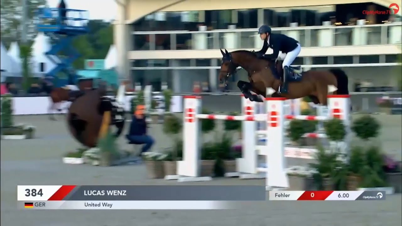 United Way v. Uriko und Lucas Wenz - Platz 20 im 1,45m-Springen in Hagen