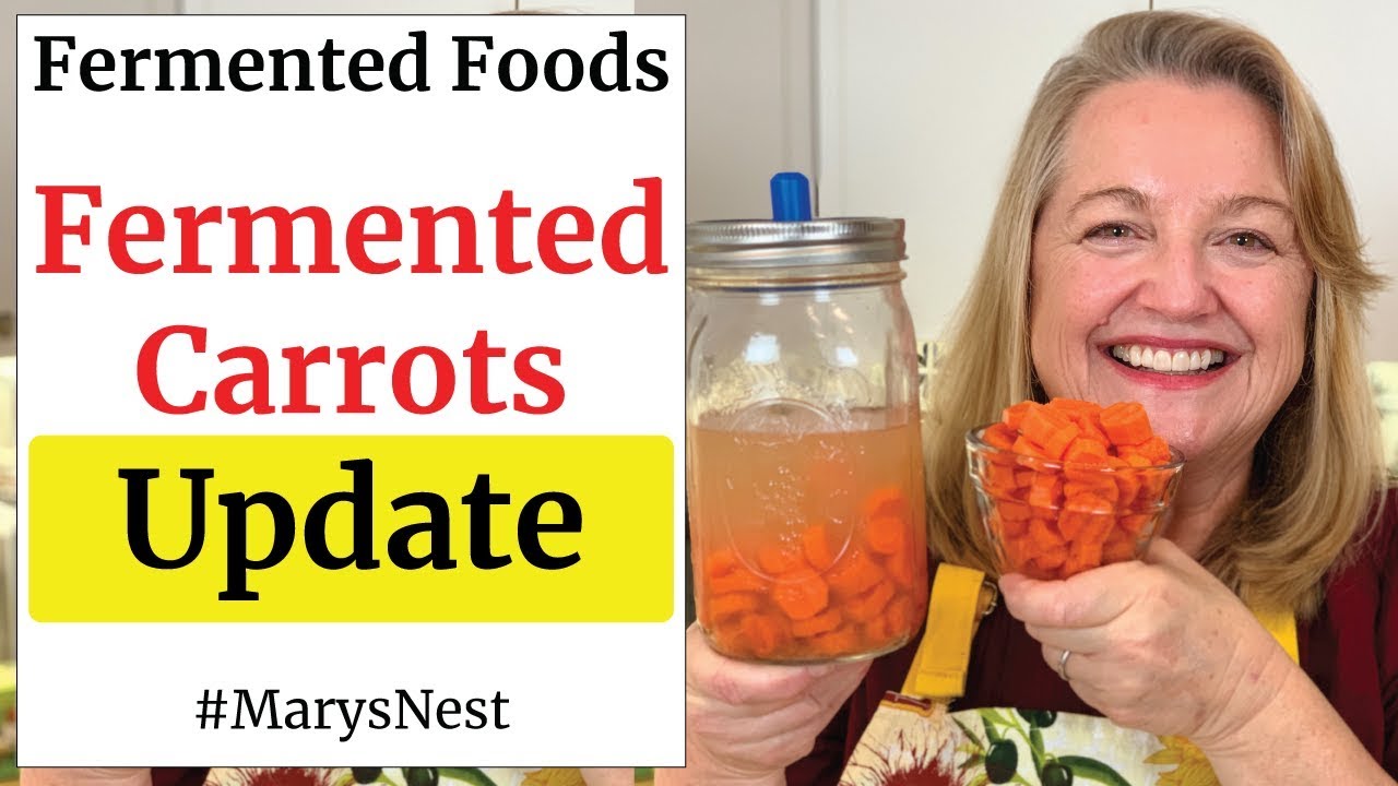 How to Make Fermented Carrots - Update