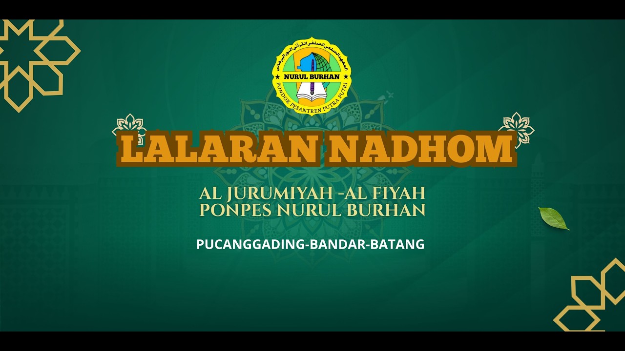 HAFLAH AKHIRUSANAH II PP NURUL BURHAN II PUCANGGADING BANDAR II KAMIS 5 FEBRUARI 2026
