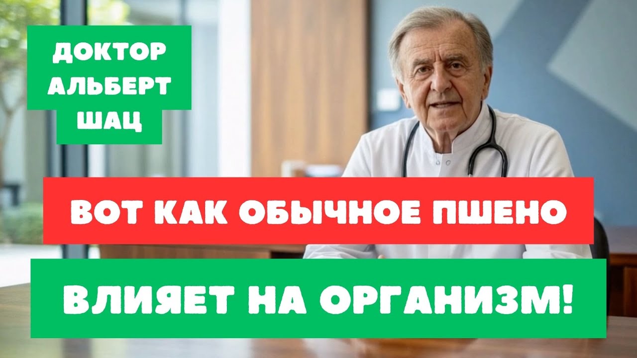 ЗАБУДЬТЕ О КОРОВЬЕМ МОЛОКЕ! Как ОБЫЧНОЕ ПШЕНО ВЫВОДИТ лишнюю СОЛЬ и СПАТАЕТ ОРГАНИЗМ? Альберт Шац