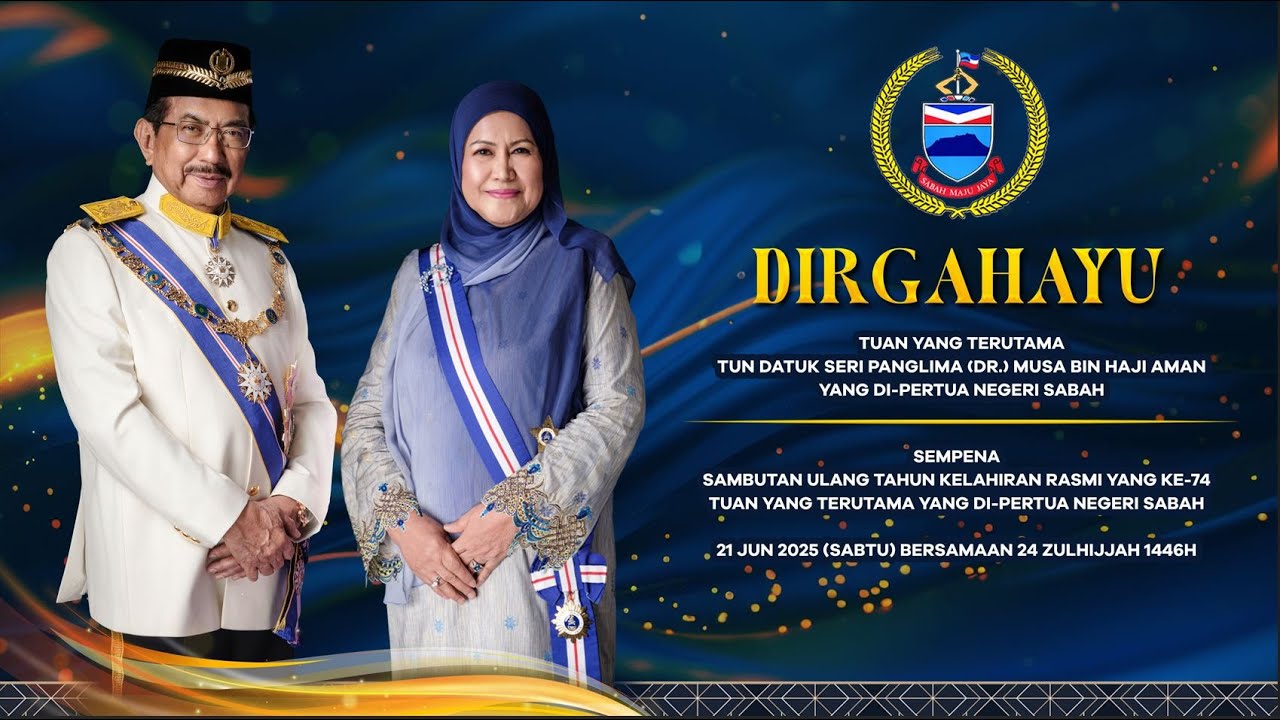 Istiadat Perbarisan Ulang Tahun Kelahiran Rasmi ke-74 Tuan Yang Terutama Yang di-Pertua Negeri Sabah