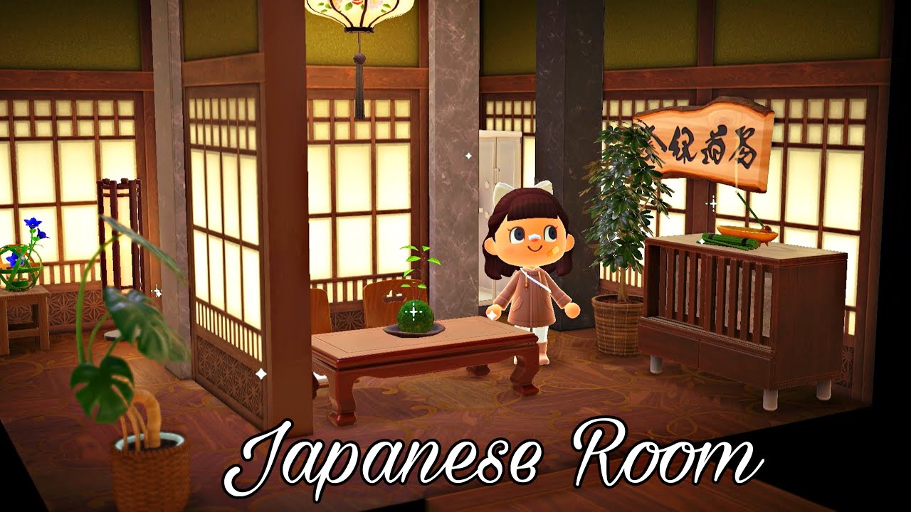 Japanese Room Animal Crossing New Horizons / HOTEL 