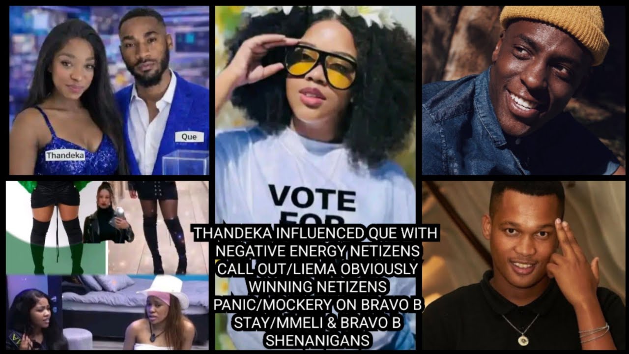THANDEKA INFLUENCE QUE WITH NEGATIVE ENERGY NETIZENS CALL OUT/LIEMA OBVIOUSLY WINNING NETIZENS PANIC