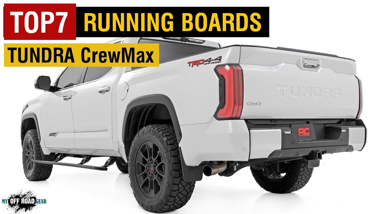 ⭐ТОП-7 подножек для Toyota Tundra CrewMax [Лучшие предложения 2026 года]