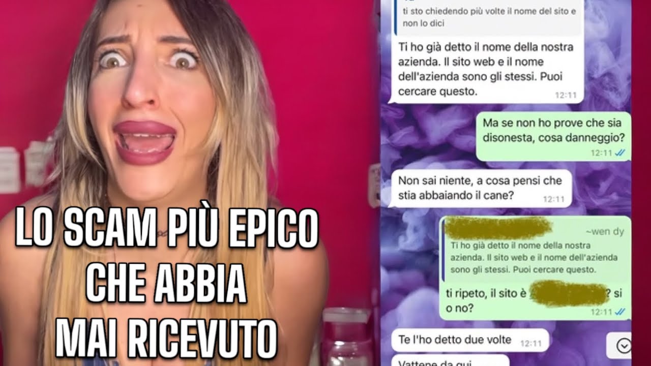 Lo scam più epico che abbia mai ricevuto 😍😂
