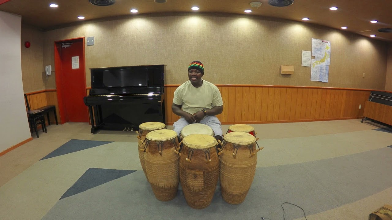 How to play REGGAE percussion.