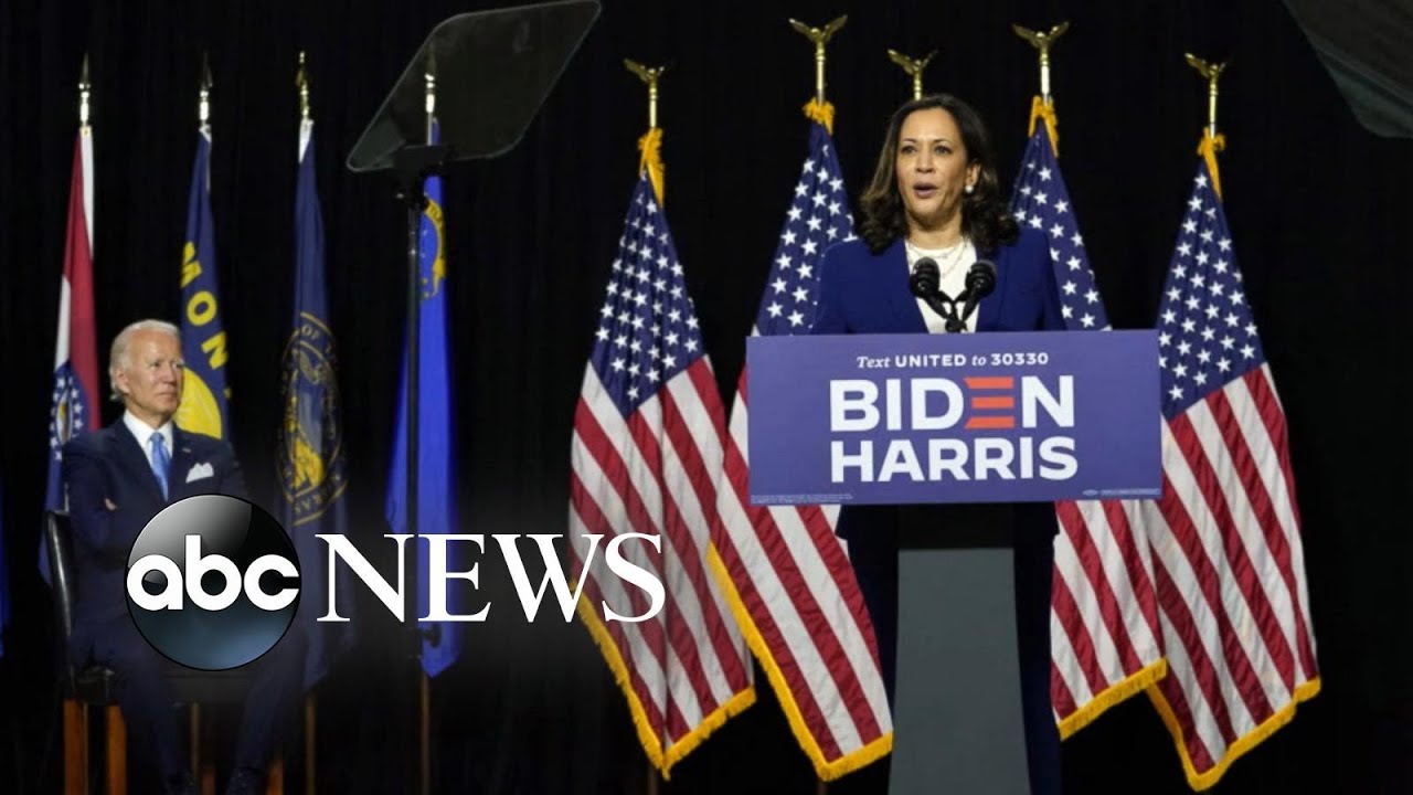 Biden, Harris make 1st appearance together as presidential ticket | WNT