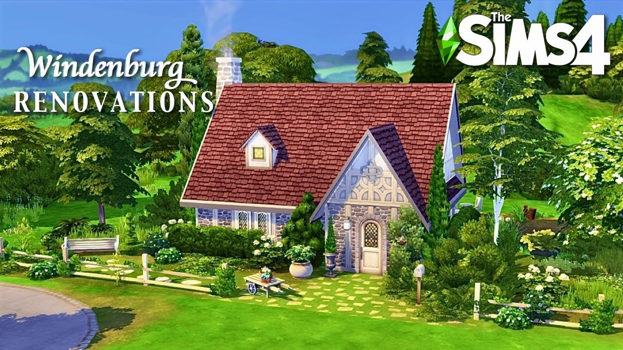 🏠🔨Renovating Windenburg: Rustic Residence | The Sims 4 Get Together