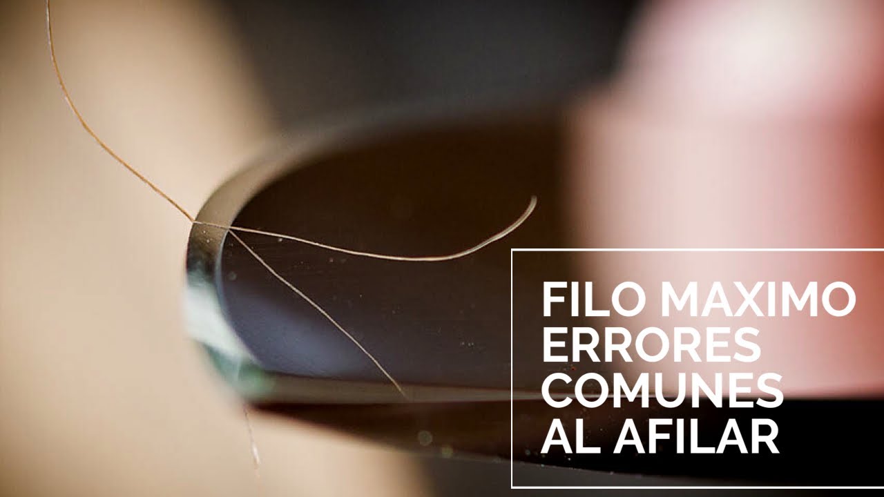 Top 5 errores para Afilado MAXIMO Que debes evitar??