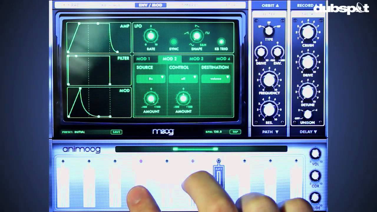 Moog Animoog iPad / iOS Sound Design Video Tutorial Pt 2: Advanced Modulation + Routing