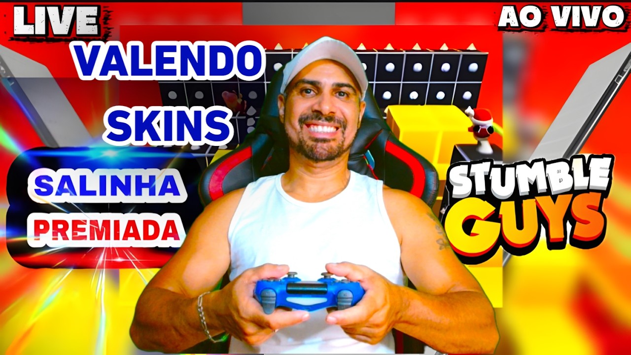 STUMBLE GUYS: SALINHA PREMIADA VALENDO SKIN  #wrgames  #stumbleguys #SGxGiveaway