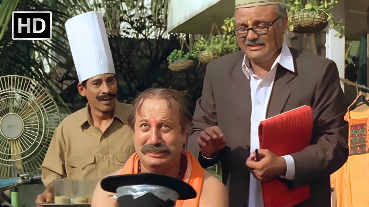अब भीख मांगे के अलावा मेरे पास कोई चारा नहीं | Anupam Kher | Waqt Hamara Hai Movie | Comedy Clip
