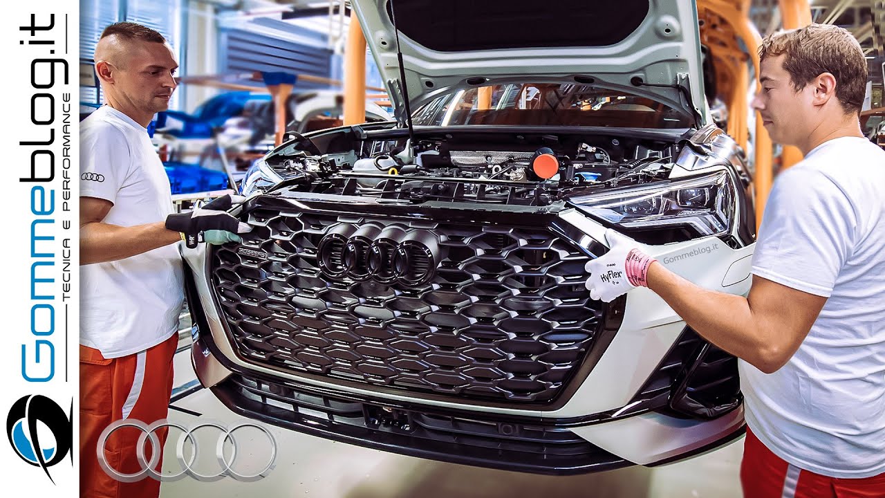 Audi - Car Factory 🚗 Production ⚙ Robots Plants Assembly