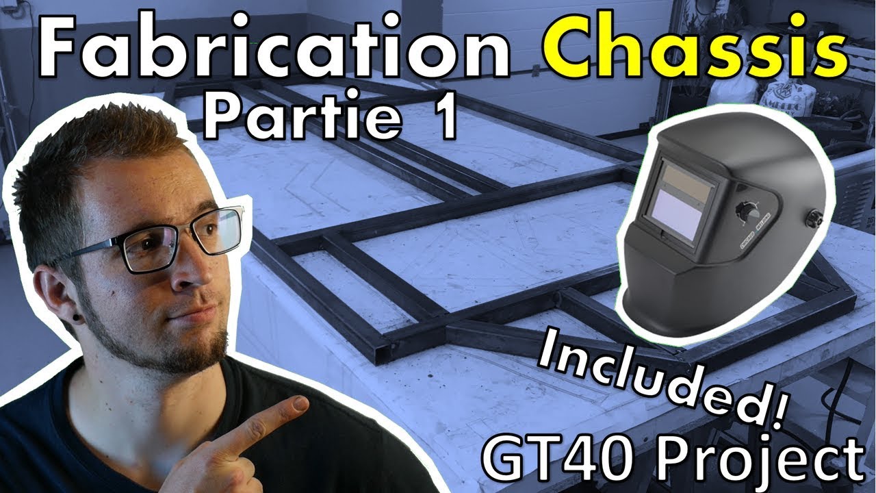 Fabrication d'un châssis de voiture de course PARTIE 1 ! [GT40 project #03]