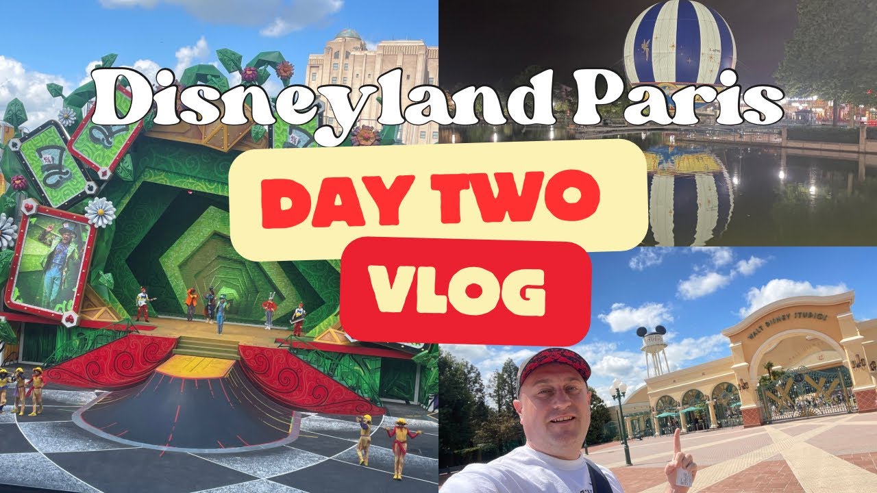 DISNEYLAND PARIS DAY 2 VLOG | Alice & The Queen Of Hearts, Back To Wonderland | MAY 2024