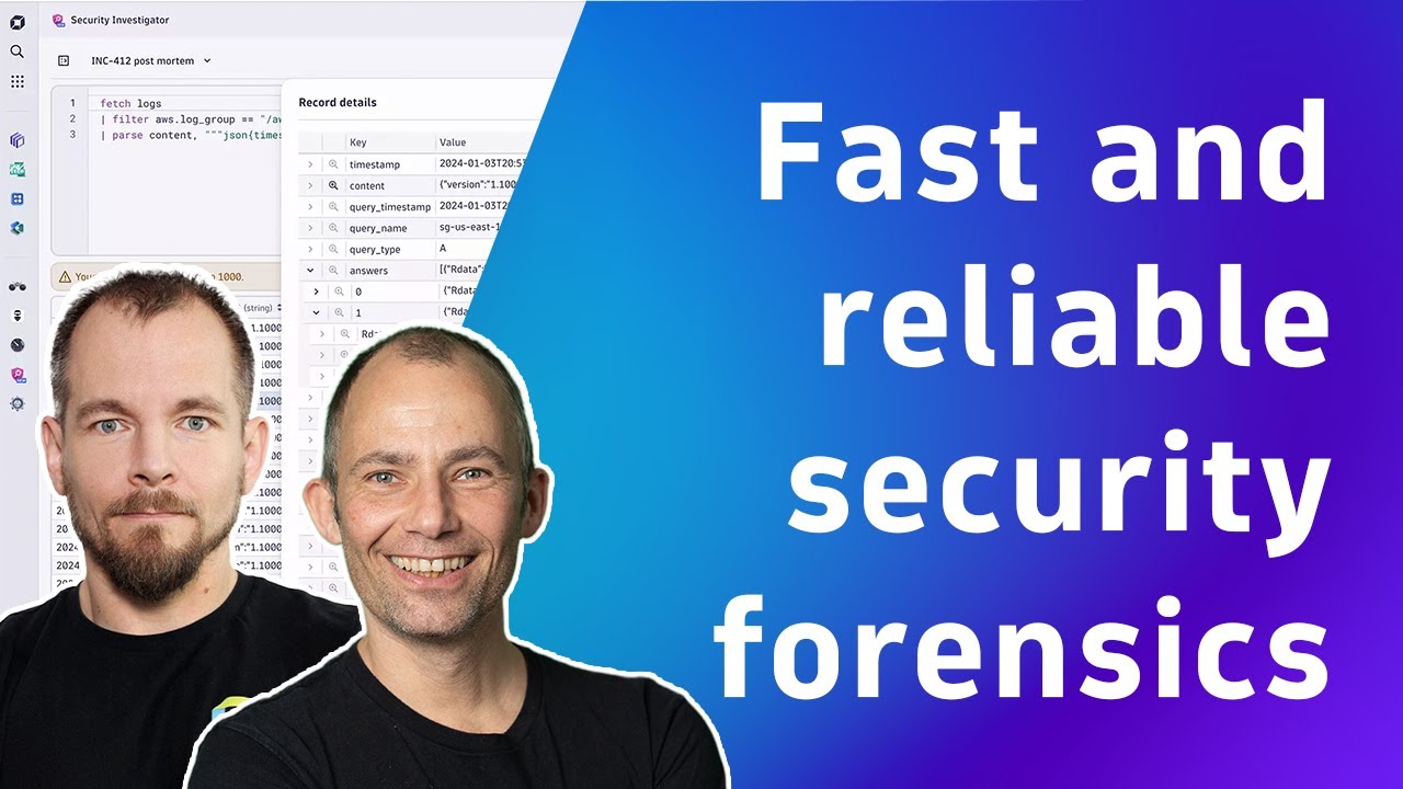 Find the Unknown in Logs, Metrics, and Traces | Observability Forensics