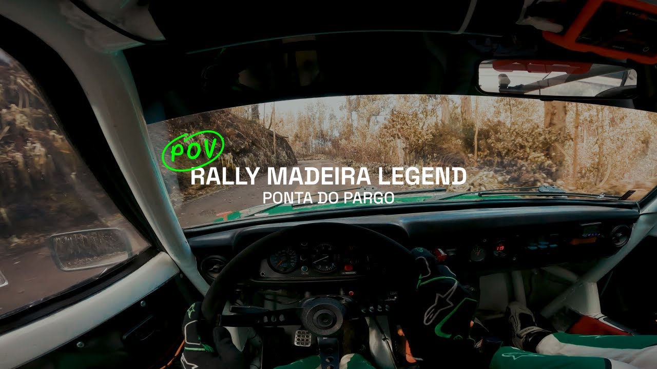 Rally Madeira Legend • Ponta do Pargo  | Rui J. Fernandes & João P. Freitas🍀Helmet POV