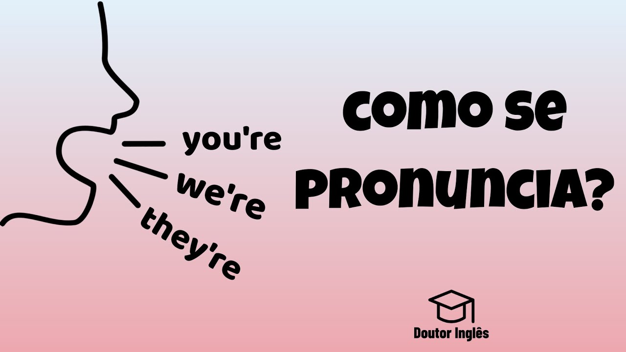 You're, we're e they're... Como se pronuncia essas palavras?