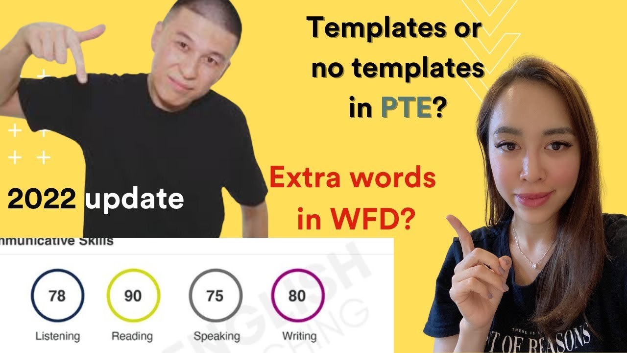 PTE 2022 myths: using templates, adding words in Write from dictation, changes in writing scoring