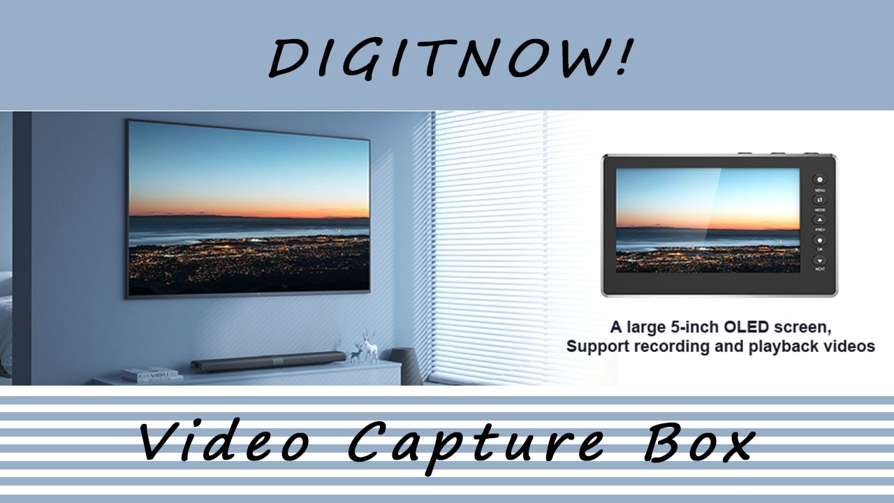DIGITNOW! HD Video Capture Box | Trending HD Video Come And See It~