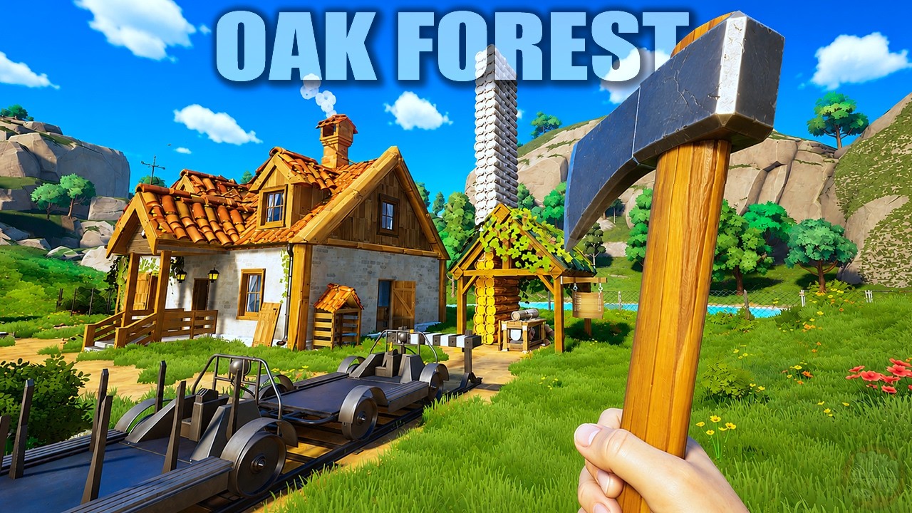 Oak Forest Clearing - A Game About Chopping Trees