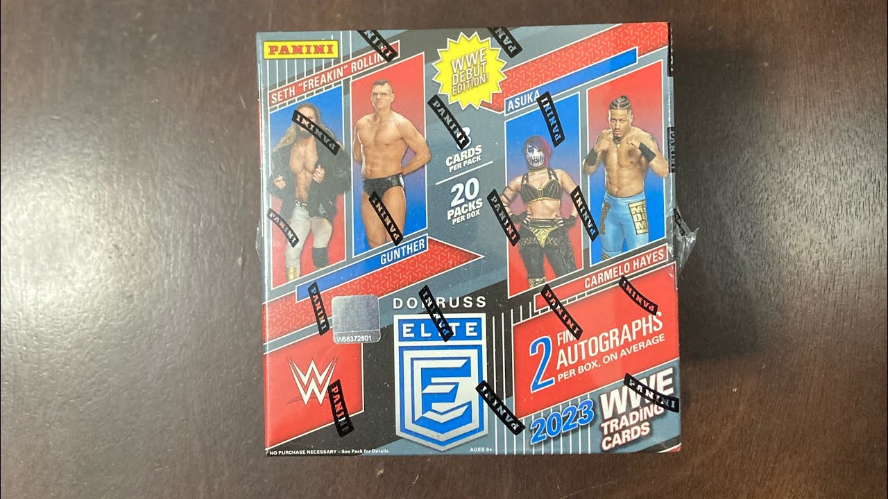 AUTOS DON’T MISS! | 2023 WWE DONRUSS ELITE HOBBY BOX OPENING