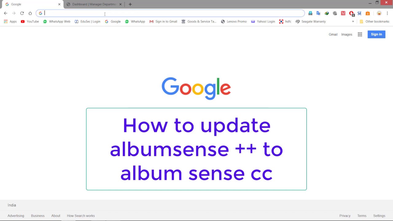 HOW TO UPDATE ALBUMSENSE ++ TO ALBUM SENSE CC