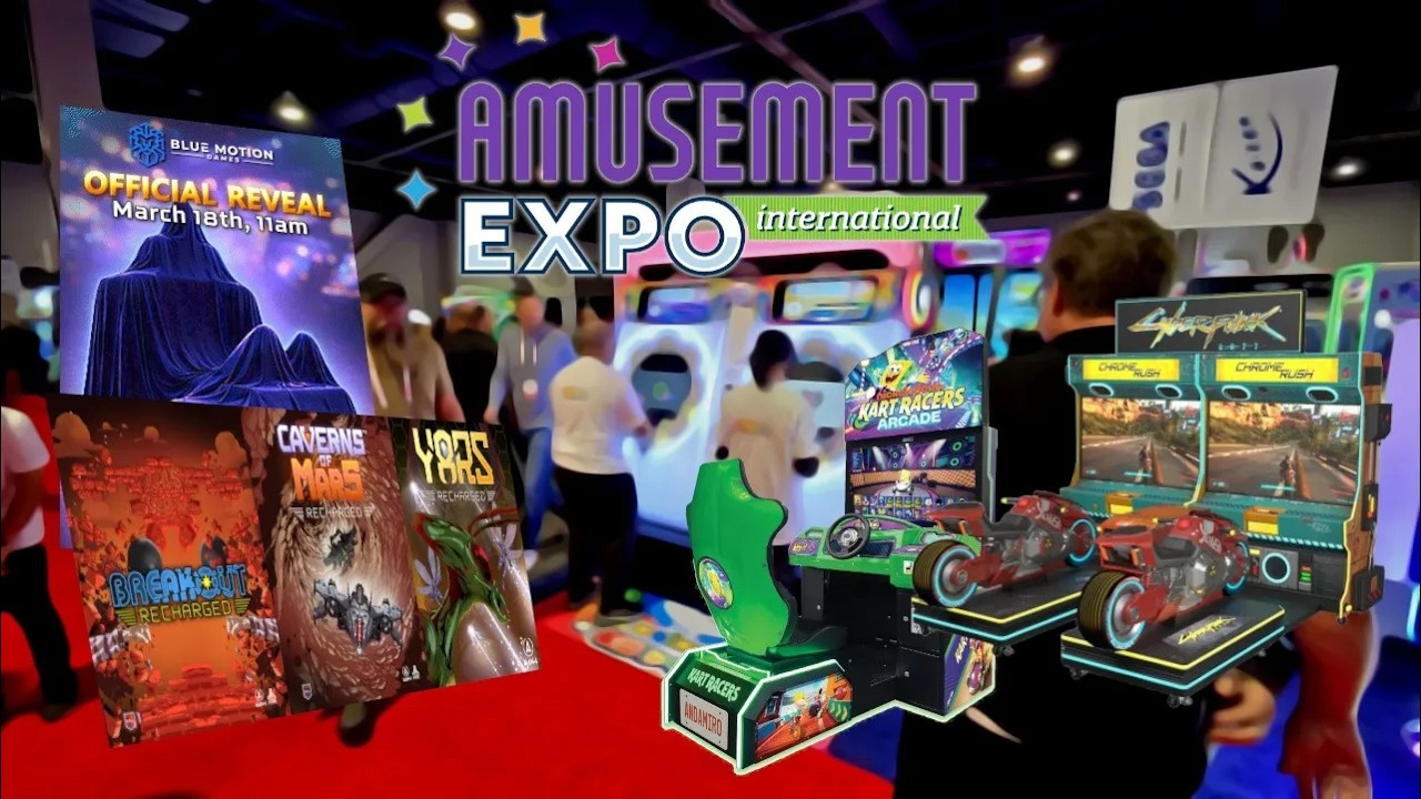 New Arcade Games! Amusement Expo 2026 Preview