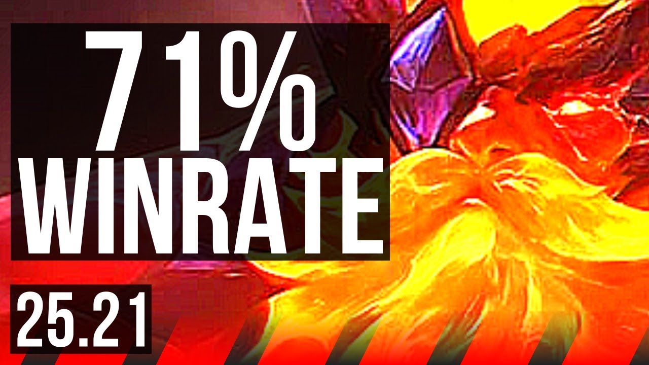 OLAF vs SETT (TOP) | 71% winrate, Dominating | KR Master | 25.21