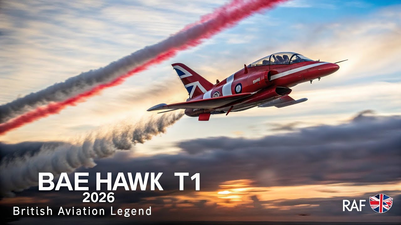 BAE Hawk T1 2026 &ndash; Finally Unveiled | The Legendary British Jet Returns Stronger Than Ever 🇬🇧✈️