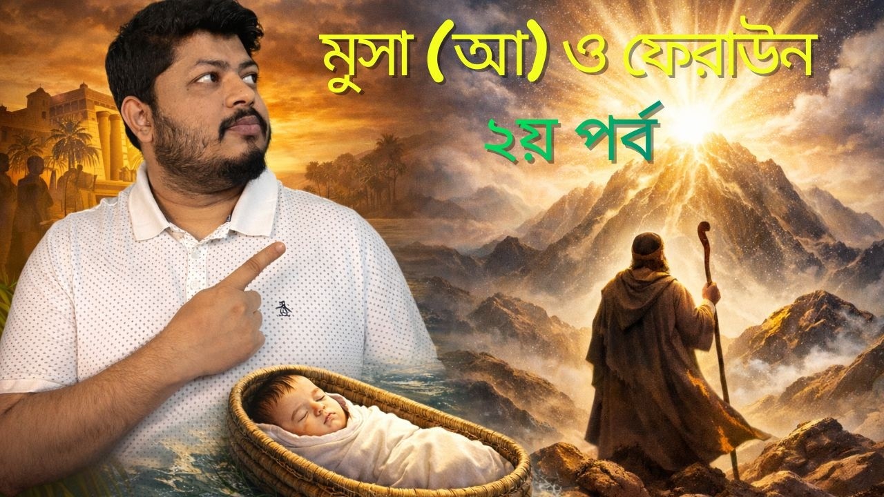 মূসা (আ.)  | দ্বিতীয় পর্ব  | Episode 2 | Prophet Musa (AS) Story In Bangla | Nayeem Vlog