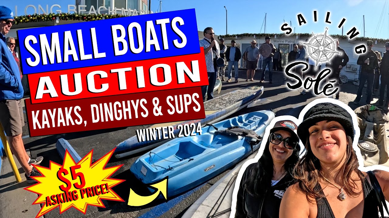 SMALL BOATS AUCTION 2024 - Dinghy, SUP's, Kayaks