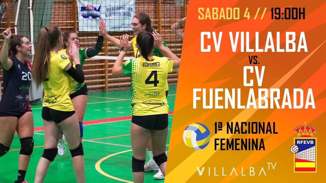 🏐Villalba VS. Fuenlabrada🏐 1ª Nacional Femenina - PARTIDO COMPLETO