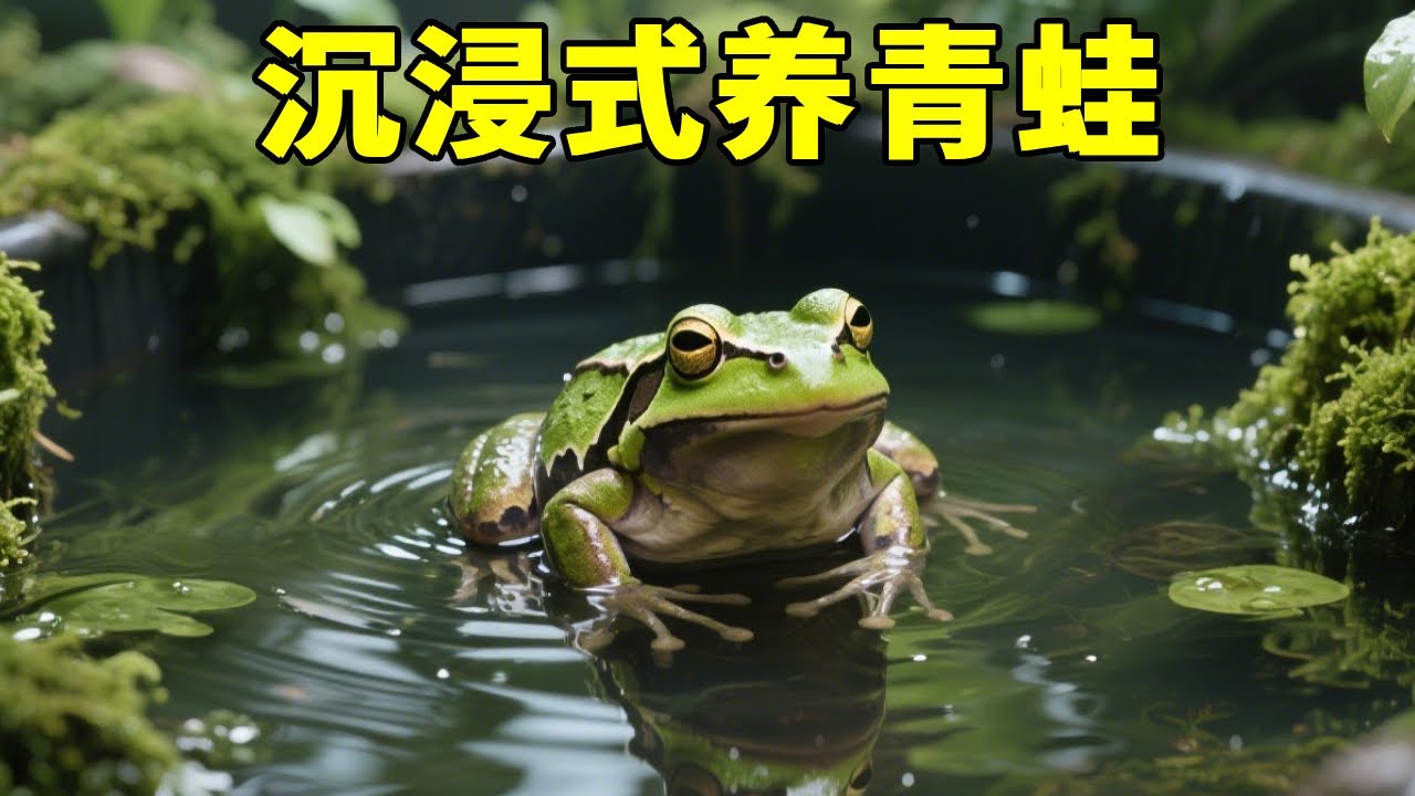 养野外的小青蛙，万万没想到它们居然只吃这虫子，结果挺意外#奇妙的动物 #水族 #青蛙 #小青蛙【天野侠】