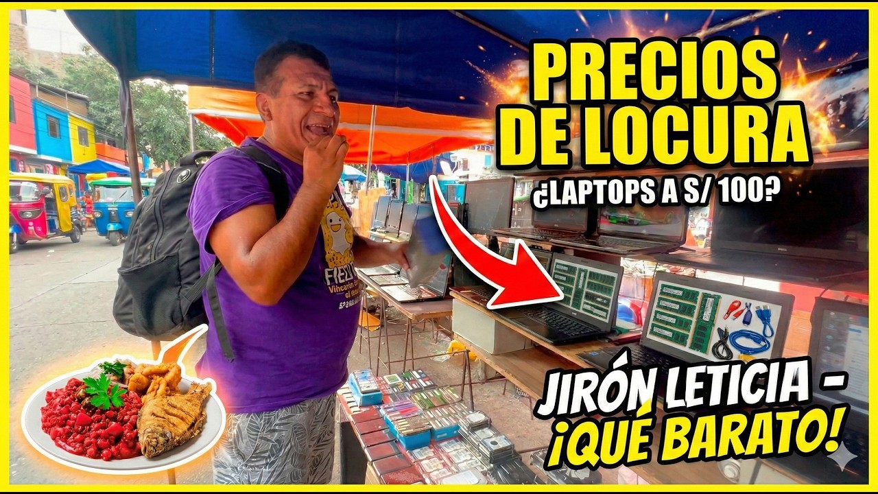 JIRÓN LETICIA: La verdad de los precios bajos en TECNOLOGÍA 💻
